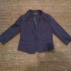 Forever 21 navy blazer